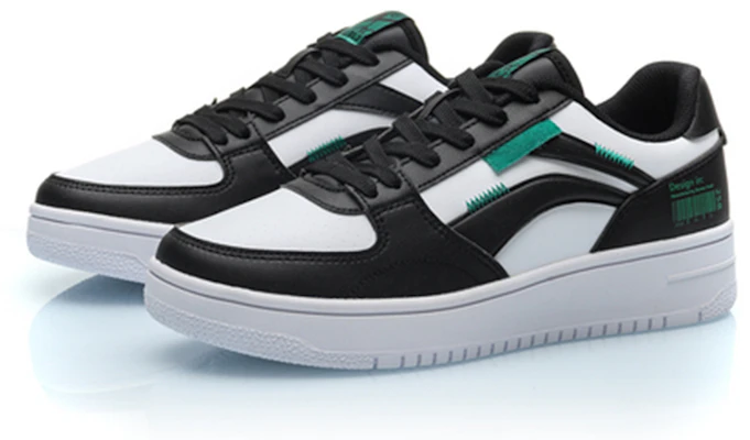 (W) Li-Ning No.258 Classique Loisir Bas ''Blanc Noir Vert'' AGCN402-2 Lookbook (W) Li-Ning No.258 Classique Loisir Bas ''Blanc Noir Vert'' AGCN402-2