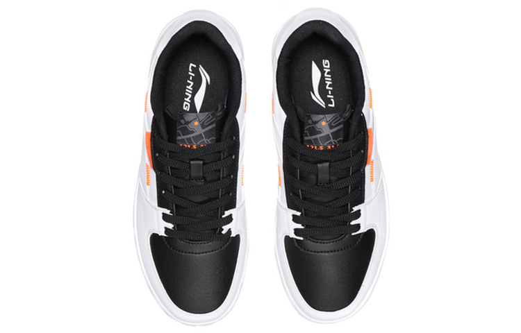 Shop (W) Li-Ning No.258 Classic Leisure Low ''Wit Zwart'' AGCN402-6