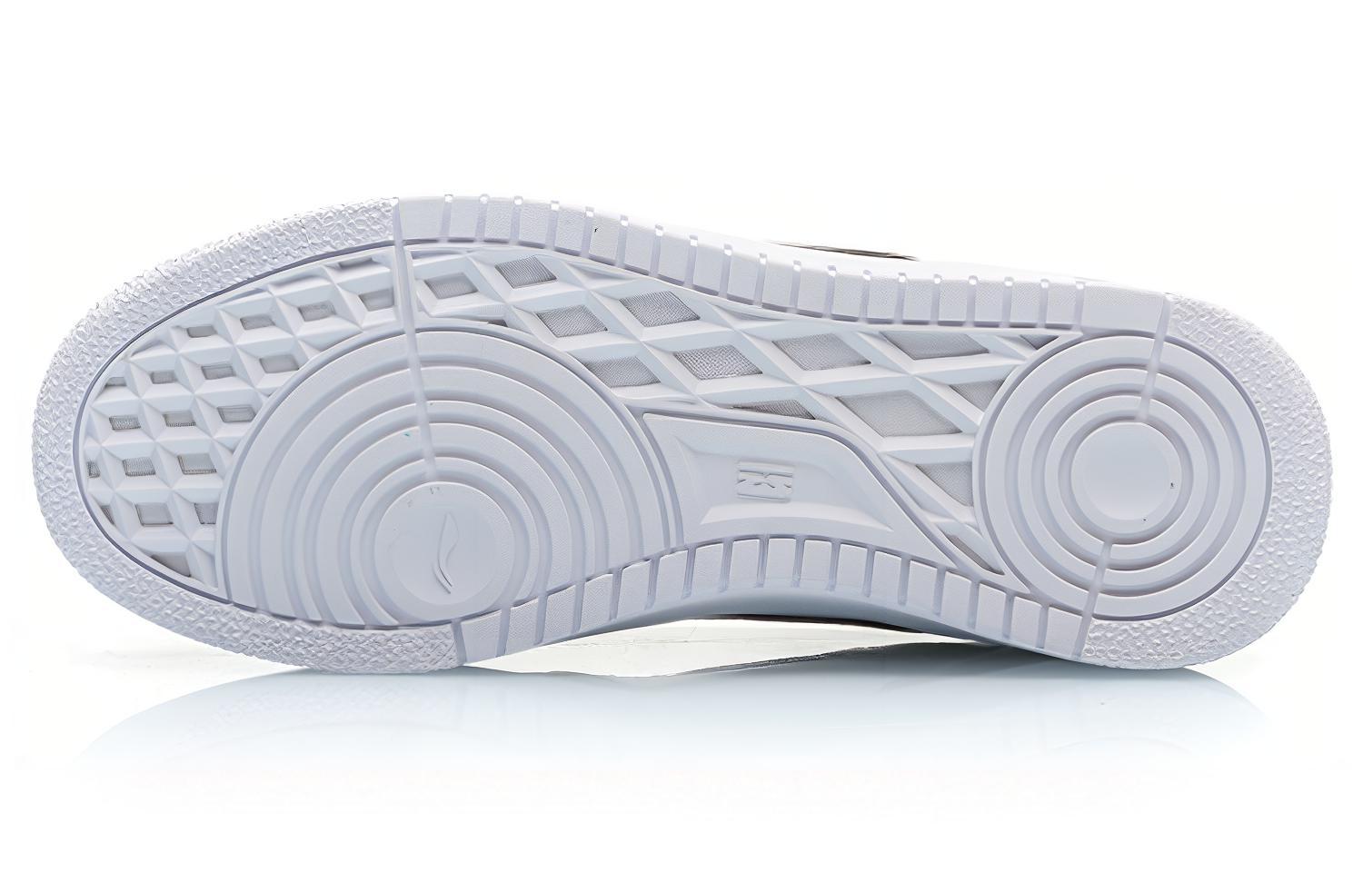 Purchase (W) Li-Ning No.258 Classique Loisir Bas ''Blanc Noir Vert'' AGCN402-2
