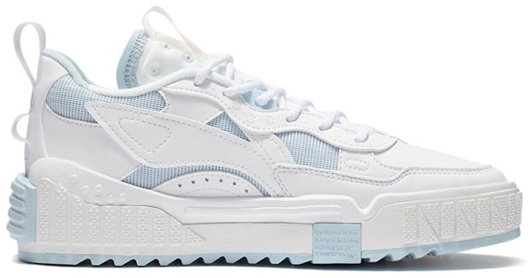 (Women) Li-Ning No.258 Skateboarding 'White Baby Blue' AGCS076-3 Order (Women) Li-Ning No.258 Skateboarding 'White Baby Blue' AGCS076-3