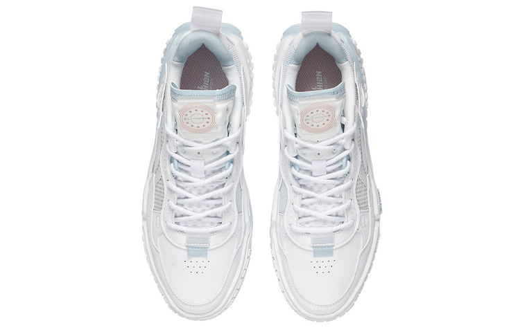 Shop (W) Li-Ning No.258 Skateboarding ''Blanc Bleu Bébé'' AGCS076-3