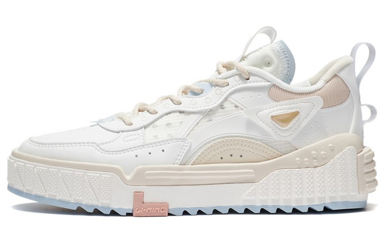 (Women) Li-Ning No.258 Skateboarding 'White Beige' AGCS076-2