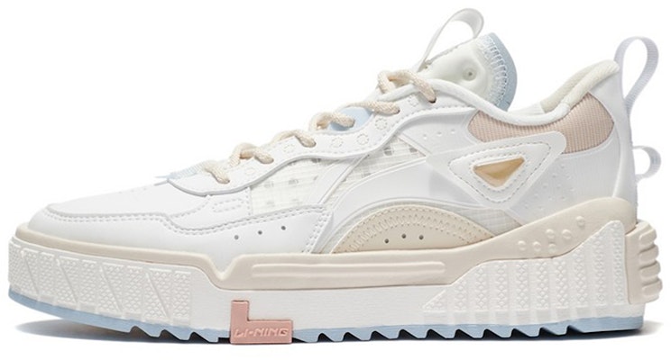 (Women) Li-Ning No.258 Skateboarding 'White Beige' AGCS076-2 Buy (Women) Li-Ning No.258 Skateboarding 'White Beige' AGCS076-2