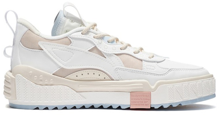 (Women) Li-Ning No.258 Skateboarding 'White Beige' AGCS076-2 Order (Women) Li-Ning No.258 Skateboarding 'White Beige' AGCS076-2
