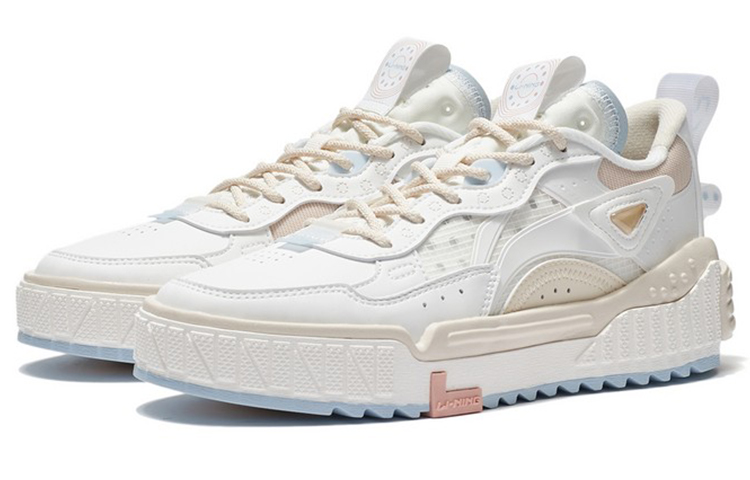 Lookbook (W) Li-Ning No.258 Skateboarding ''Wit Beige'' AGCS076-2