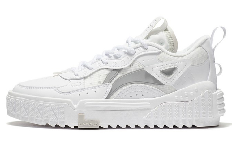 (Women) Li-Ning No.258 Skateboarding 'White Grey' AGCS076-1
