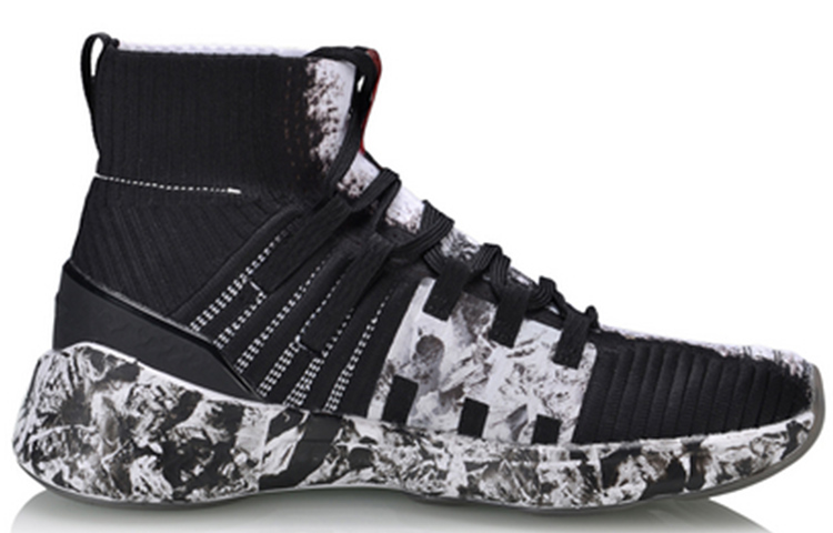 Order (W) Li-Ning No Boundaries 2 High ''Blanc Noir'' AFPQ048-1