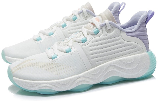 (Women) Li-Ning No Boundaries 3 'Rice White Bad Five Purple' AFPR030-3 Lookbook (Women) Li-Ning No Boundaries 3 'Rice White Bad Five Purple' AFPR030-3