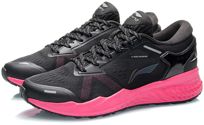 (W) Li-Ning No Boundary ''Zwart Rood'' ARHQ132-4 Lookbook (W) Li-Ning No Boundary ''Zwart Rood'' ARHQ132-4