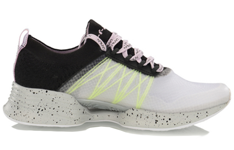 Order (W) Li-Ning One Woven Support ''Zwart Wit'' ARHP052-4