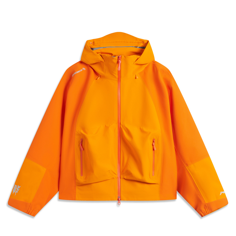 (Women) Li-Ning Outdoor CF Suo Wanlongjia Breath Series Orange Waterproof Jacket AEMU040-6