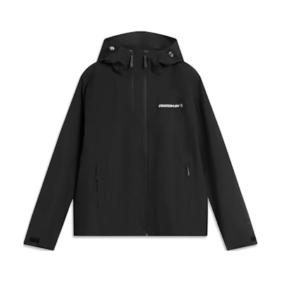 (Women) Li-Ning Outdoor CF Wanlong Reflective Waterproof Windproof Jacket Black () ACFU006-1