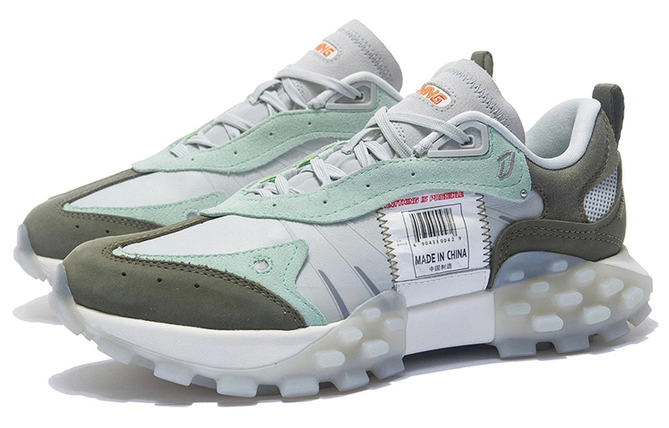 Lookbook (W) 리닝 오버로드 스포츠 레저 '올리브 그린 민트' AZGS034-1