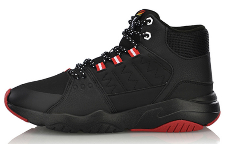 (Women) Li-Ning Pioneer High 'Black Red' AGCN164-1