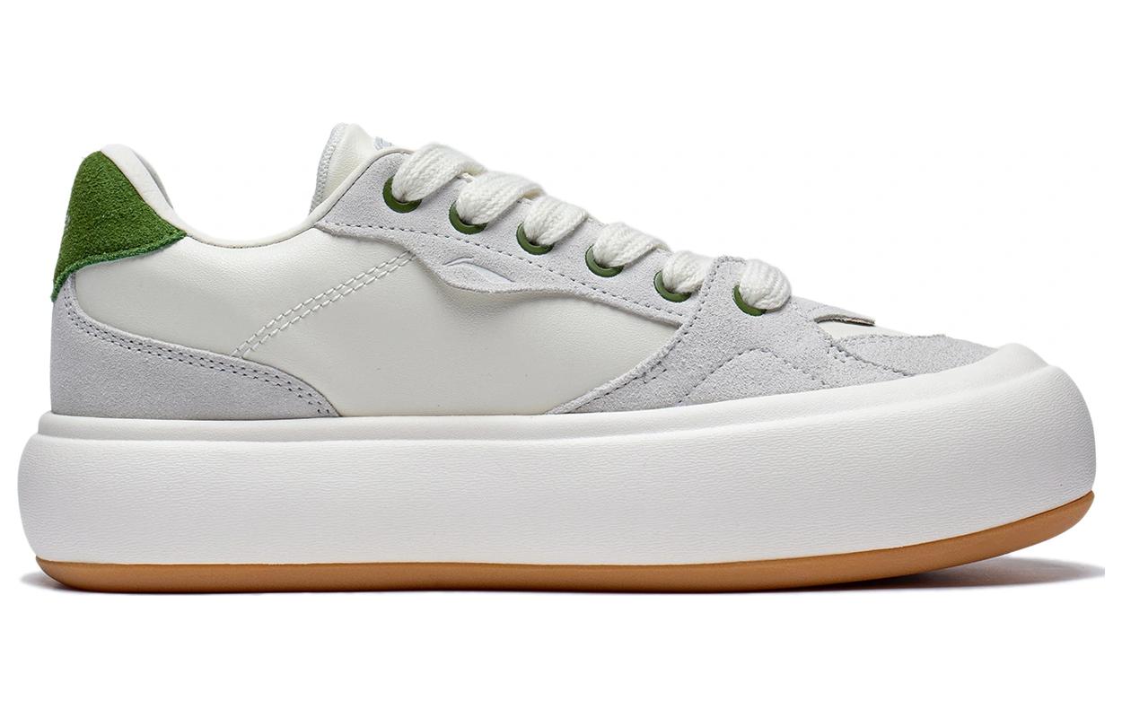 Order (W) Li-Ning Platform 'Kelabu Putih Hijau' AZGT092-3
