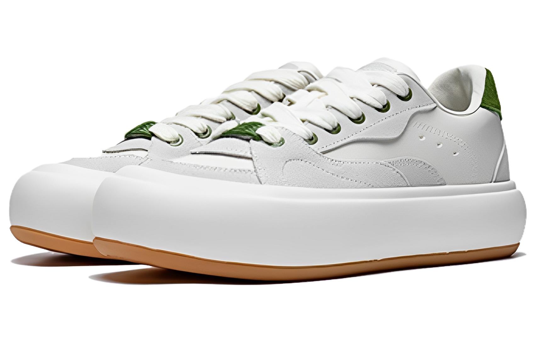 Lookbook (W) Li-Ning Platform 'Kelabu Putih Hijau' AZGT092-3