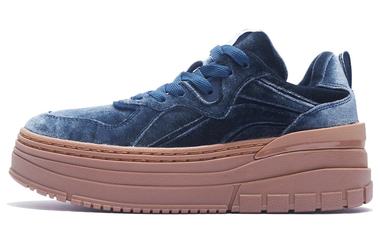 (Women) Li-Ning Platform High Top 'Smoke Blue' AGCS302-1