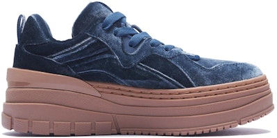 (W) 李寧 プラットフォーム ハイカット 「スモークブルー」 AGCS302-1 Order (W) 李寧 プラットフォーム ハイカット 「スモークブルー」 AGCS302-1