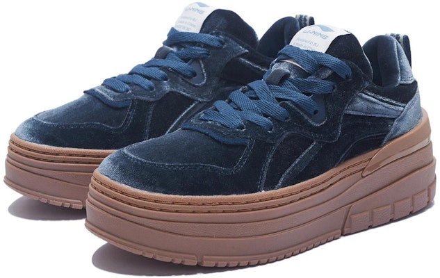 (Women) Li-Ning Platform High Top 'Smoke Blue' AGCS302-1 Lookbook (Women) Li-Ning Platform High Top 'Smoke Blue' AGCS302-1