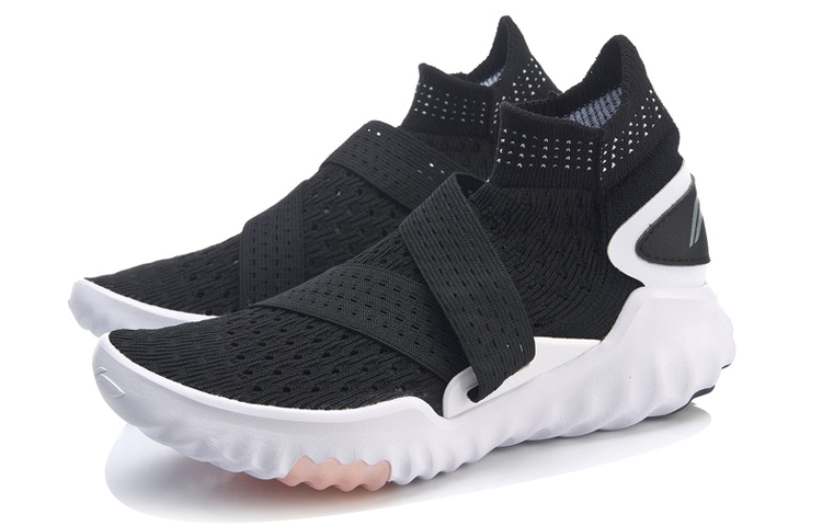 Lookbook (Women) Li-Ning Pro 'Black White High-Top' AFHP016-3