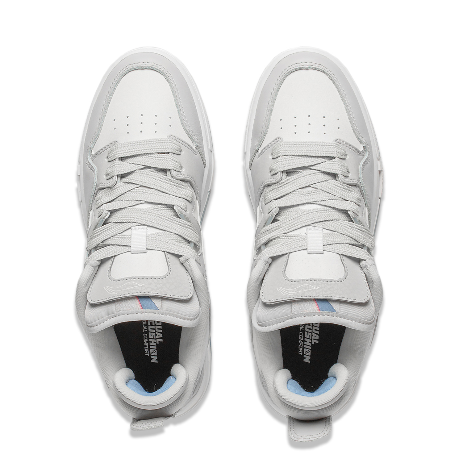 Shop (W) Li-Ning Pro Low 'Abu Putih' Sneakers AECU006-2