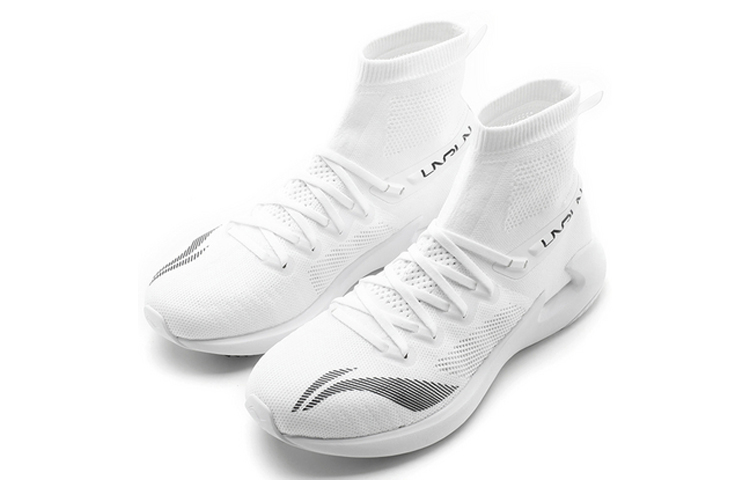 Lookbook (W) Li-Ning Scarpe Running Alte Professionali ''Bianco Blu'' ARBN004-2
