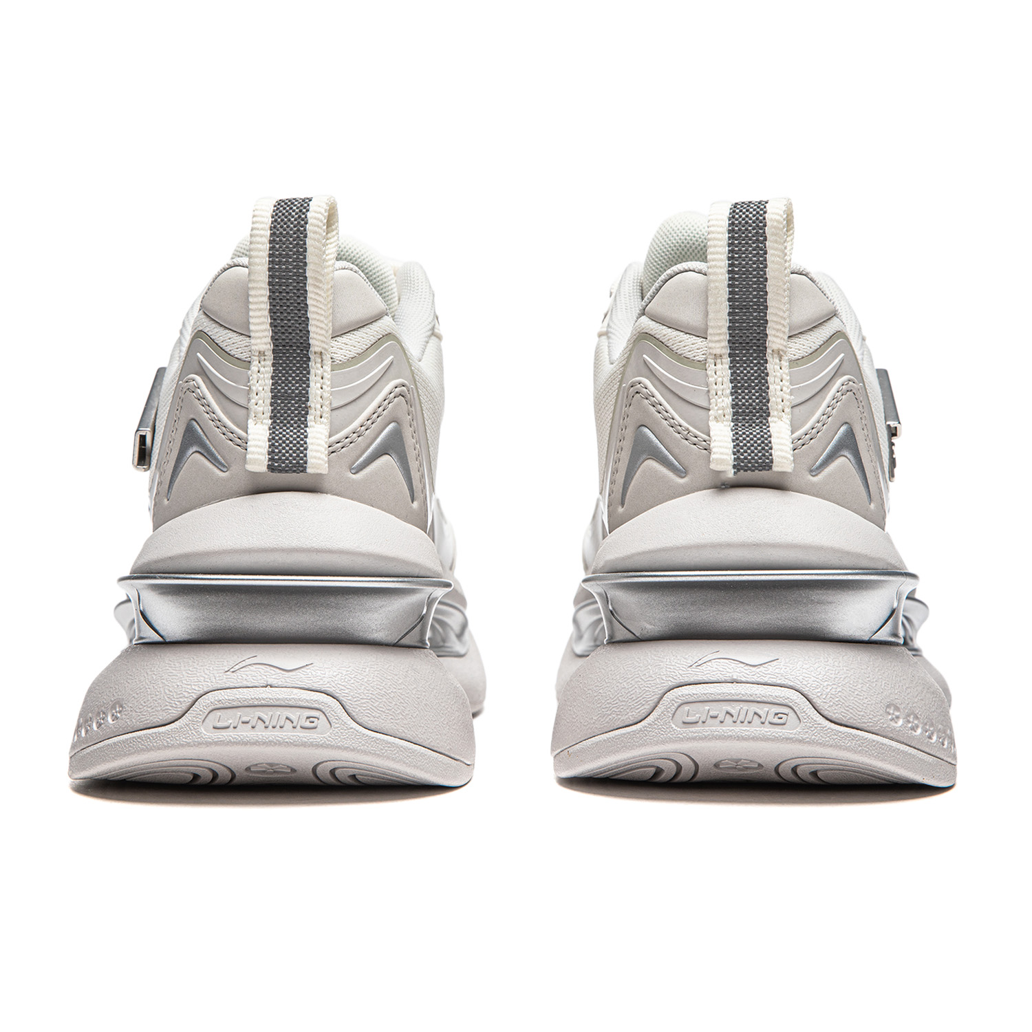 Details for (W) Li-Ning Project* 'Ling Kong Reflektif Klasik Rendah Beige/Kelabu Lembut' AGCU260-6