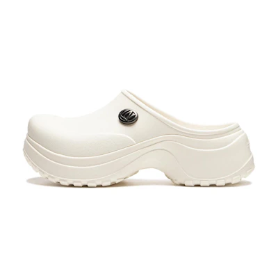 (W) Li-Ning Project* 'Mule Silent Quick-Dry Clog Slippers White'