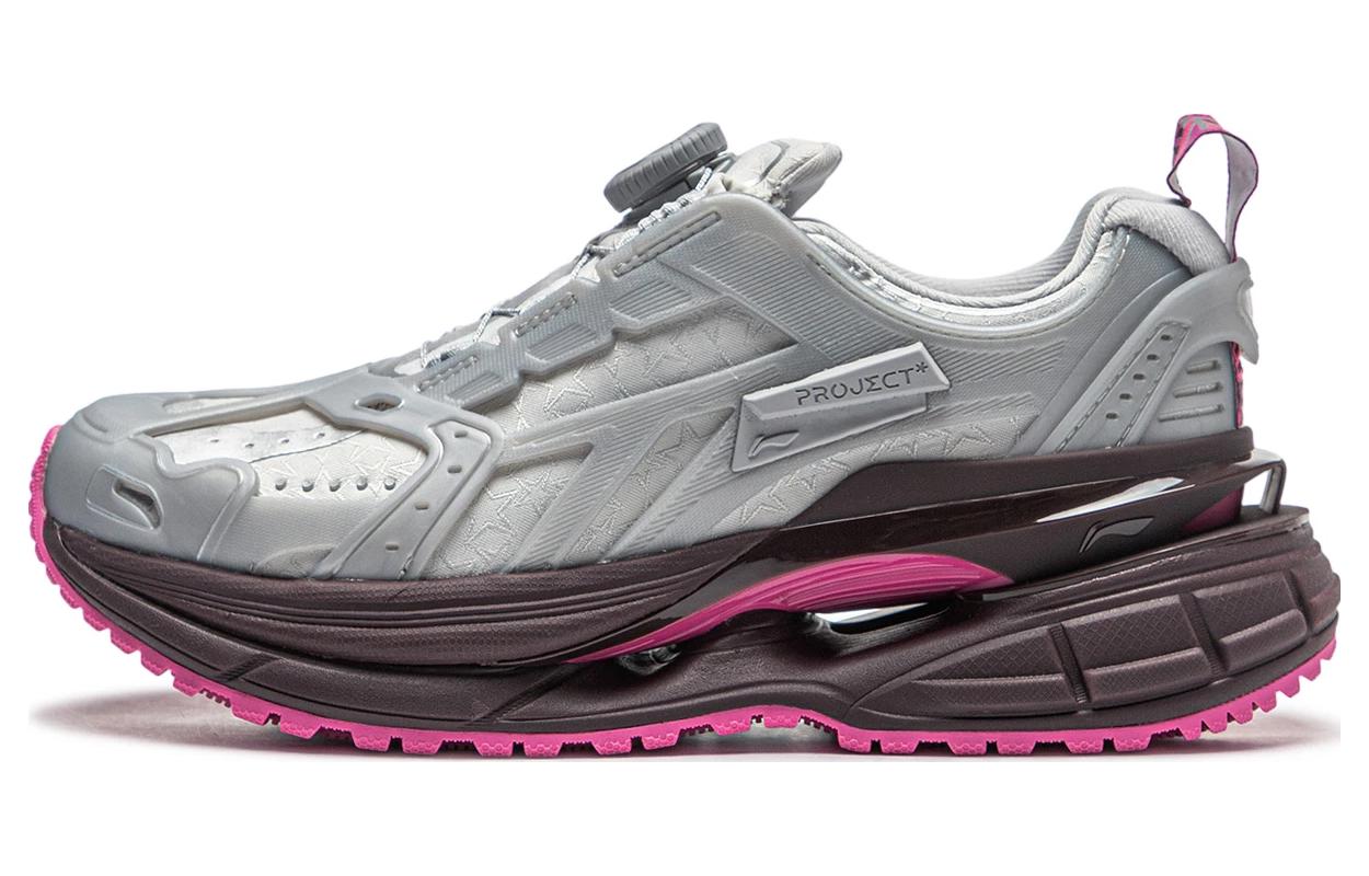 Buy (W) Li-Ning Proyek Rendah 'Perak Merah Jambu' AGLT222-3