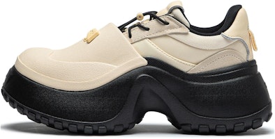 (Women) Li-Ning PROJECT Shell Elastic Buckle Classic Low 'Milk Cake Yellow' AGCT214-6 (Women) Li-Ning PROJECT Shell Elastic Buckle Classic Low 'Milk Cake Yellow' AGCT214-6