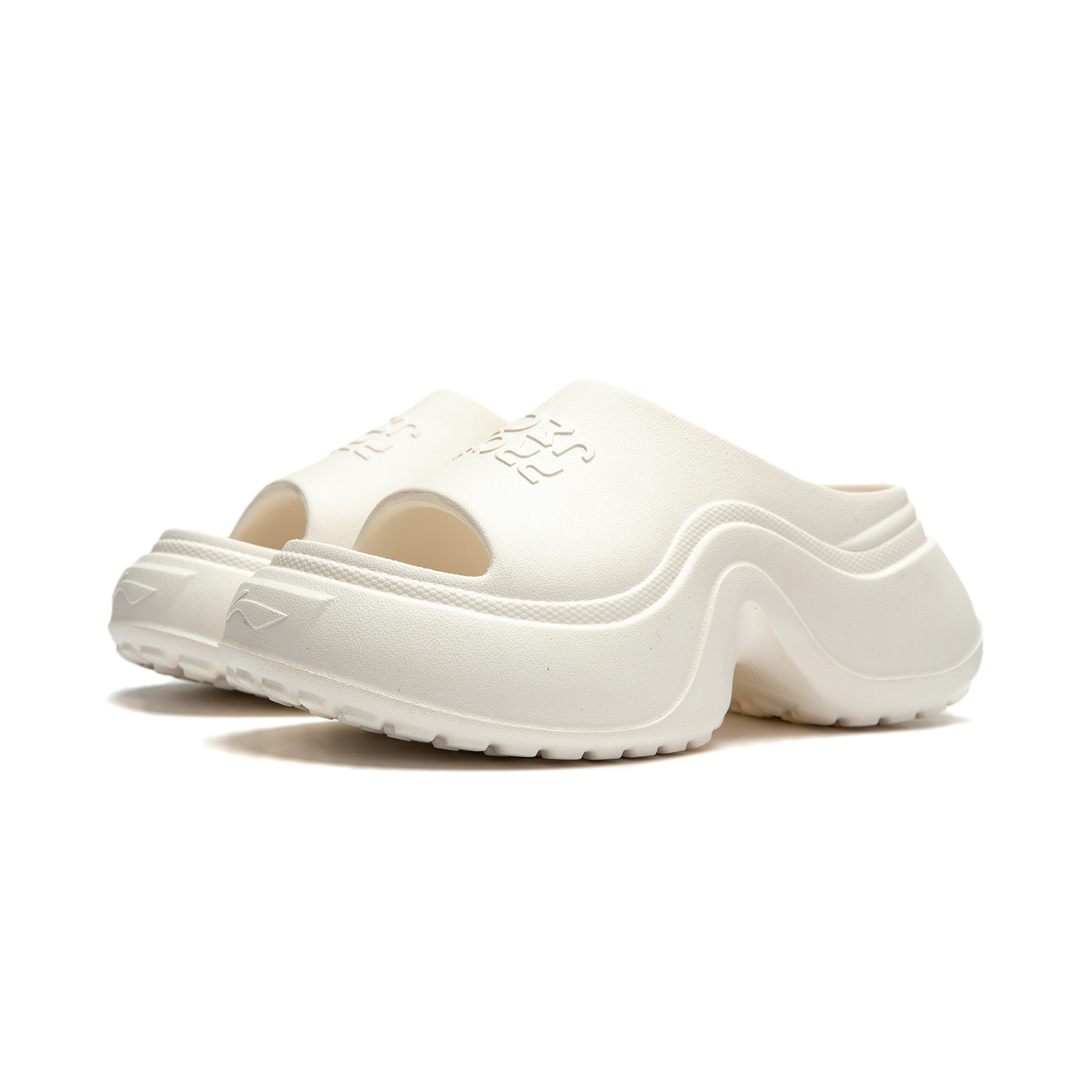 Shop (W) 李宁 Project Slide '乳白色' 拖鞋 AGAU002-2