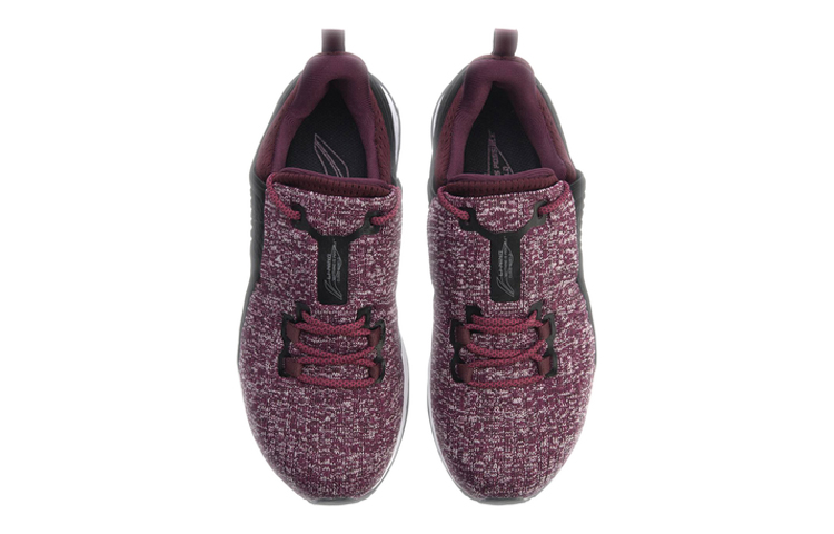 Shop (W) Li-Ning Protective Cloud 'Hitam Burgundy' ARHN094-4