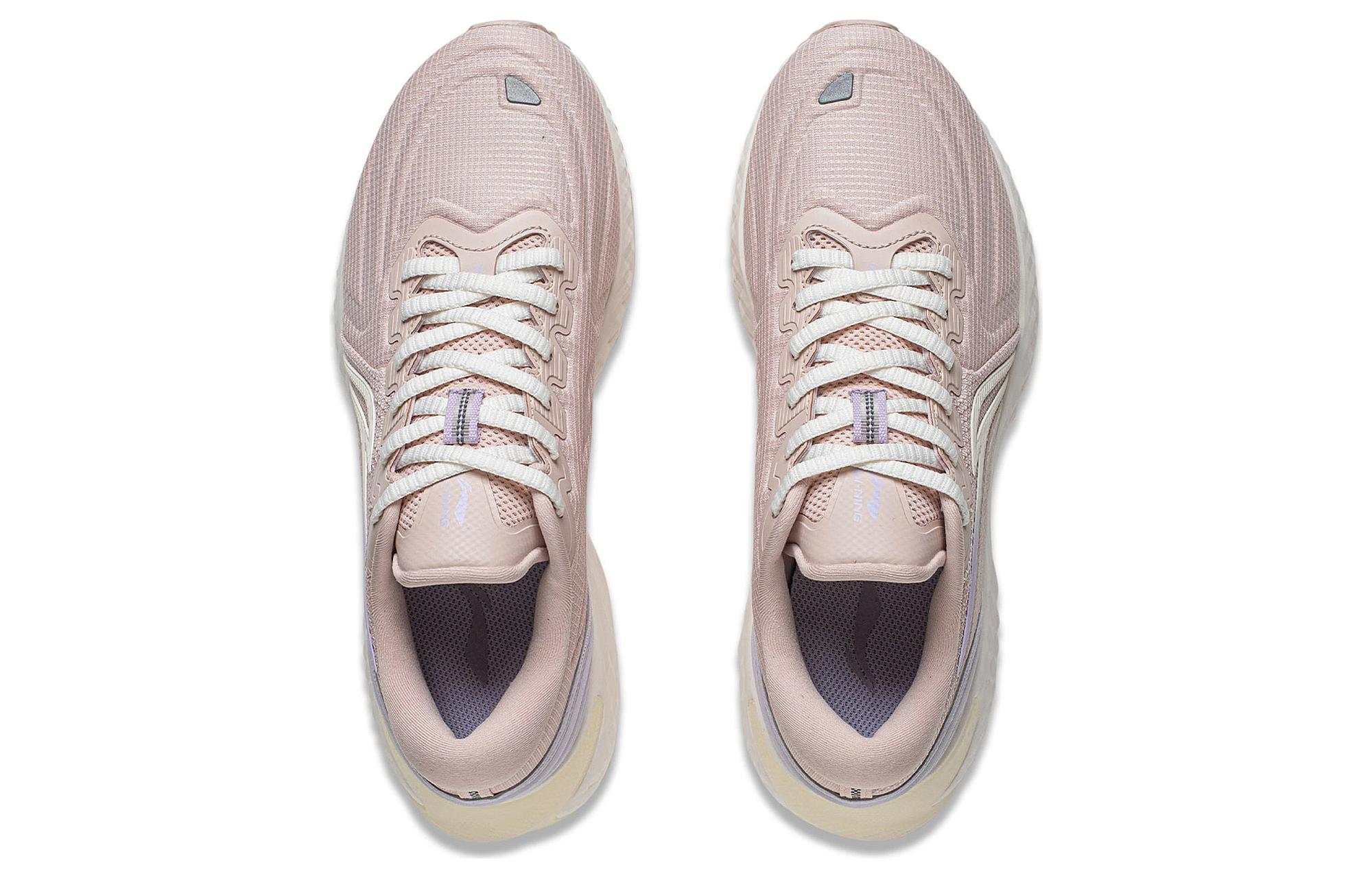 Shop LiNing李寧 防護雲 舒適 減震抗衝擊 低幫 跑步鞋 女款 粉紫色