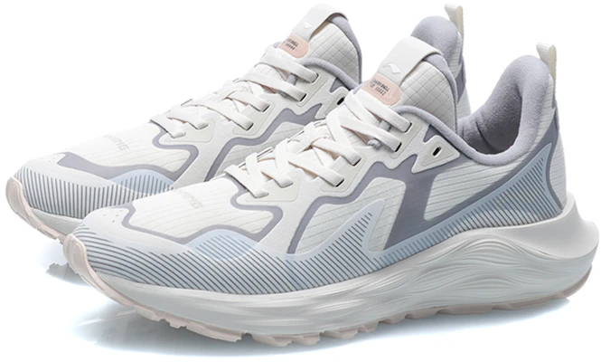 (W) Li-Ning Protective Cloud ''Blanc Gris'' ARHQ168-1 Lookbook (W) Li-Ning Protective Cloud ''Blanc Gris'' ARHQ168-1