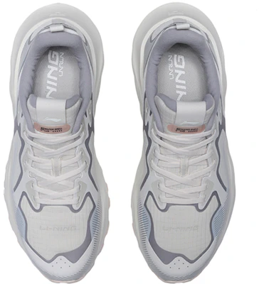 (W) Li-Ning Protective Cloud ''Blanc Gris'' ARHQ168-1 Shop (W) Li-Ning Protective Cloud ''Blanc Gris'' ARHQ168-1