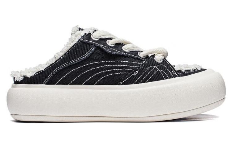 Order (W) 李宁 Puff Mule '黑白' 运动鞋 AZGU014-1