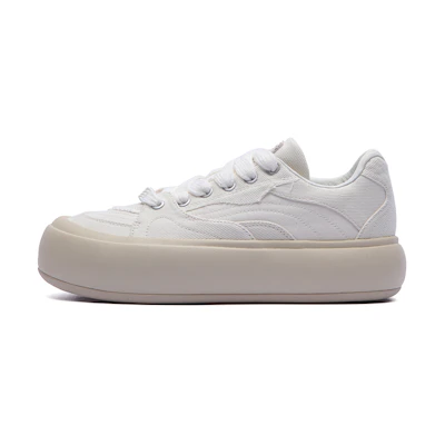 (W) Li-Ning Puff Platform 'Beige'