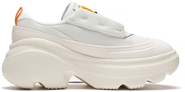 (W) 李寧パフプラットフォーム ベージュオレンジ AZGS072-1 Order (W) 李寧パフプラットフォーム ベージュオレンジ AZGS072-1