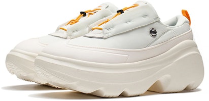 (W) 李宁 Puff 厚底鞋 '米色橙色' AZGS072-1 Lookbook (W) 李宁 Puff 厚底鞋 '米色橙色' AZGS072-1