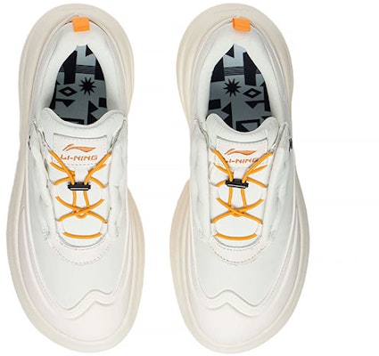(Women) Li-Ning Puff Platform 'Beige Orange' AZGS072-1 Shop (Women) Li-Ning Puff Platform 'Beige Orange' AZGS072-1