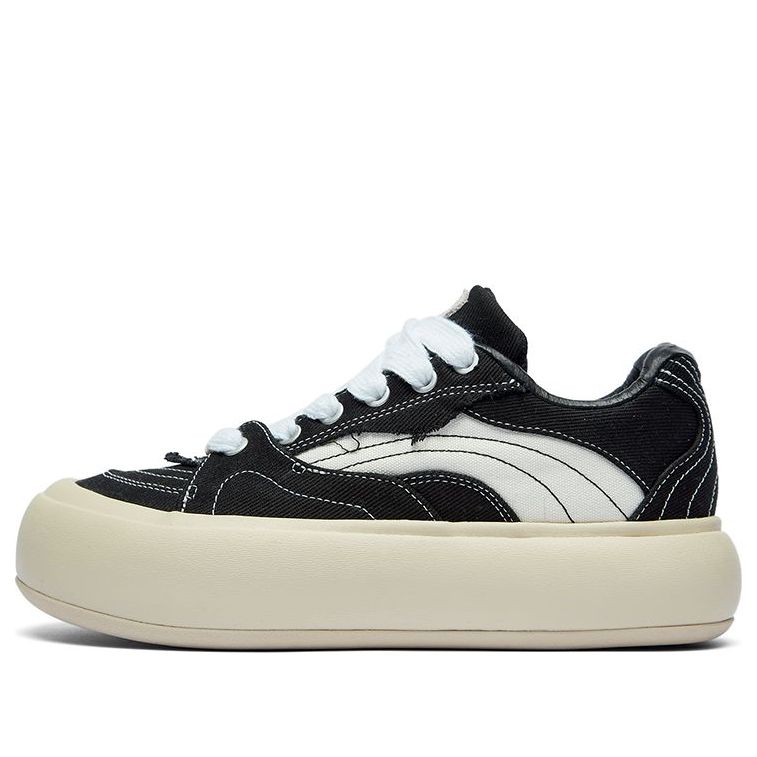 (Women) Li-Ning Puff Platform 'Black Beige' AZGT026-5