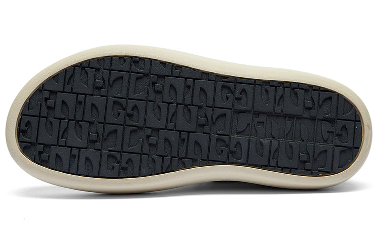 Details for (W) 리닝 퍼프 플랫폼 블랙베이지 (Li-Ning Puff Platform Black Beige) AZGT026-5