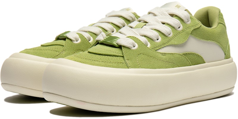 (Women) Li-Ning Puff Platform 'Green White' AZGU012-4 Lookbook (Women) Li-Ning Puff Platform 'Green White' AZGU012-4