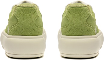 (W) (女性向け) リーニン パフ プラットフォーム 'グリーン ホワイト' AZGU012-4 AZGU012-4 Details for (W) (女性向け) リーニン パフ プラットフォーム 'グリーン ホワイト' AZGU012-4 AZGU012-4