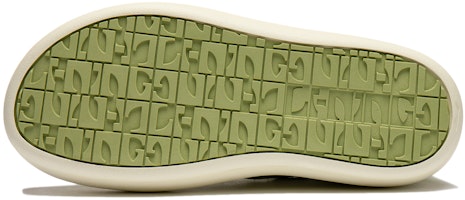 (W) (女性向け) リーニン パフ プラットフォーム 'グリーン ホワイト' AZGU012-4 AZGU012-4 Sizing (W) (女性向け) リーニン パフ プラットフォーム 'グリーン ホワイト' AZGU012-4 AZGU012-4