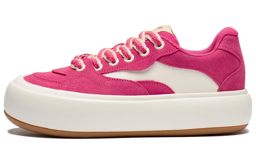(Women) Li-Ning Puff Platform 'Red White' AZGU012-3