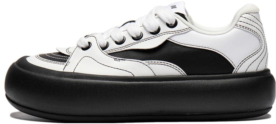(Women) Li-Ning Puff Platform 'White Black' AZGU012-2 Buy (Women) Li-Ning Puff Platform 'White Black' AZGU012-2
