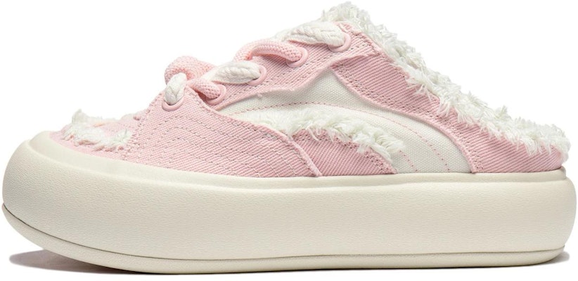 (Women) Li-Ning Puff Platform Mule 'Pink Creamy White' AZGU014-6 Buy (Women) Li-Ning Puff Platform Mule 'Pink Creamy White' AZGU014-6