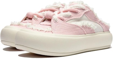 (W) 李寧パフプラットフォームミュール「ピンククリーミーホワイト」 AZGU014-6 Lookbook (W) 李寧パフプラットフォームミュール「ピンククリーミーホワイト」 AZGU014-6