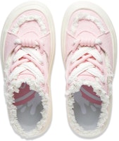 (W) 李寧パフプラットフォームミュール「ピンククリーミーホワイト」 AZGU014-6 Shop (W) 李寧パフプラットフォームミュール「ピンククリーミーホワイト」 AZGU014-6